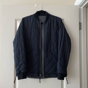 A&F Reversible Quilted Bomber Jacket